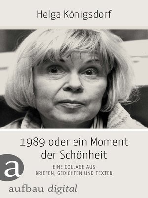 cover image of 1989 oder Ein Moment Schönheit